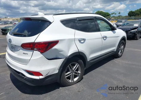 2018 Hyundai Santa Fe Sport 2.4L из США, поврежденный, VIN 5XYZU3LB8JG538113